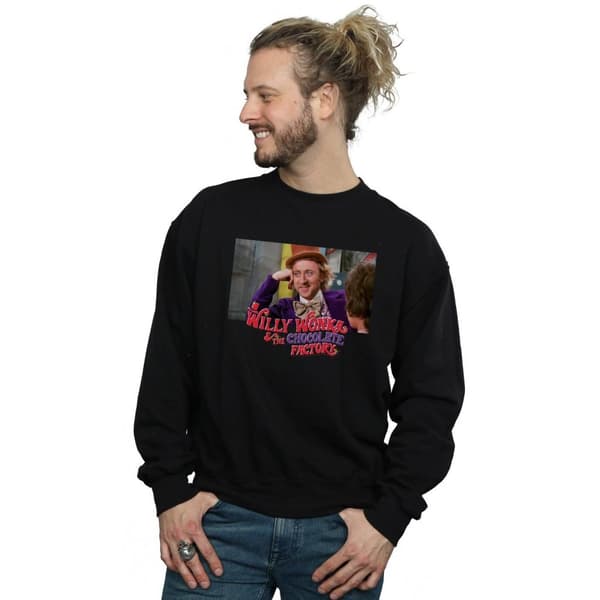 Willy Wonka And The Chocolate Factory Mens Condescending Wonka Sweatshirt