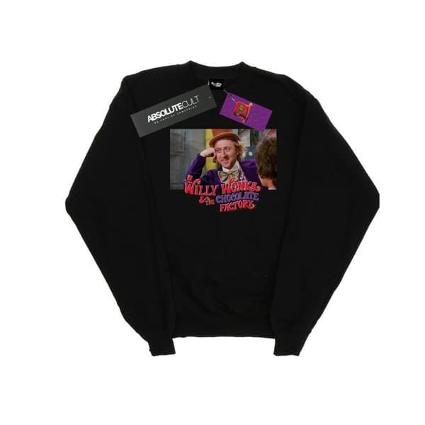 Willy Wonka And The Chocolate Factory Mens Condescending Wonka Sweatshirt