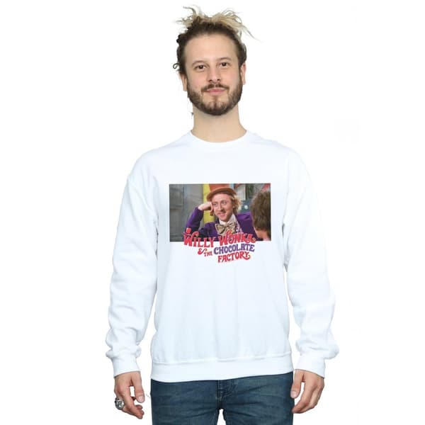 Willy Wonka And The Chocolate Factory Mens Condescending Wonka Sweatshirt