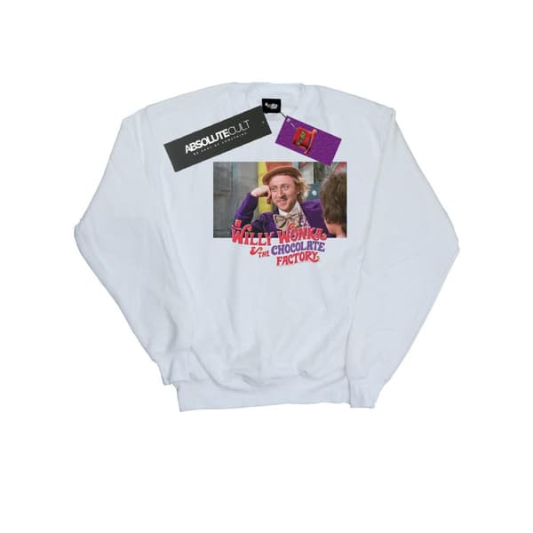Willy Wonka And The Chocolate Factory Mens Condescending Wonka Sweatshirt