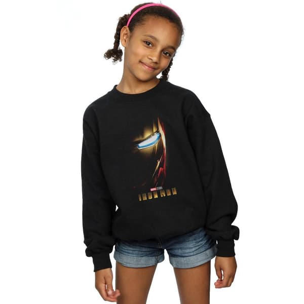 Marvel Studios Girls Iron Man Poster Sweatshirt