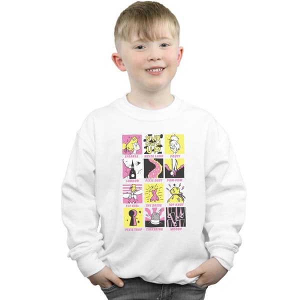 Disney Pojkar Tinkerbell Squares Sweatshirt
