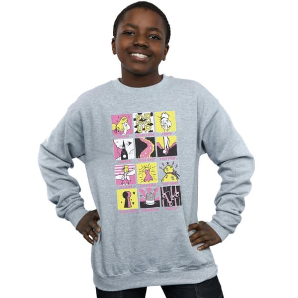 Disney Pojkar Tinkerbell Squares Sweatshirt