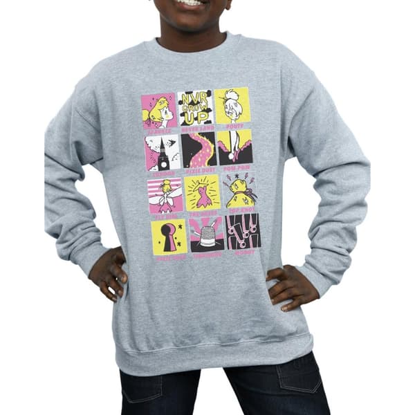 Disney Pojkar Tinkerbell Squares Sweatshirt