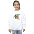 Miniatyrbild 2 av 3: Star Wars Girls The Mandalorian Grogu Snacks Meme Sweatshirt