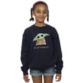 Miniatyrbild 2 av 3: Star Wars Girls The Mandalorian Grogu Snacks Meme Sweatshirt