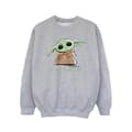Miniatyrbild 1 av 3: Star Wars Girls The Mandalorian Grogu Snacks Meme Sweatshirt