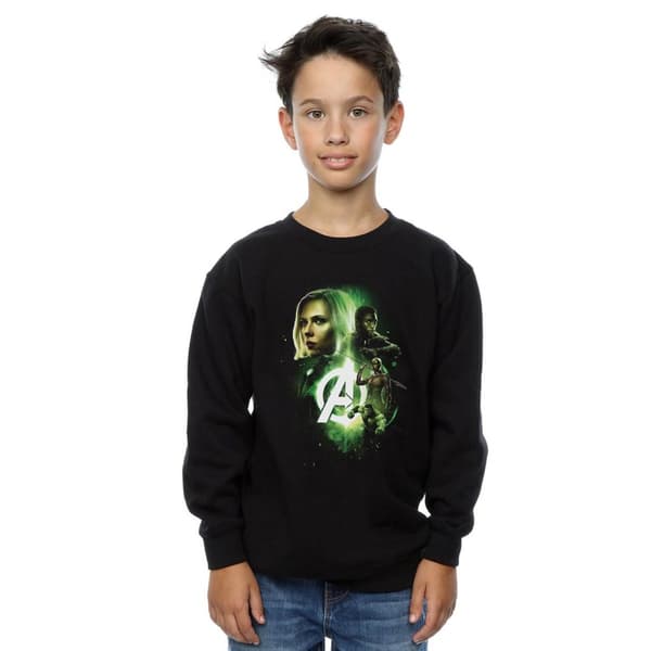 Marvel Boys Avengers Infinity War Widow Panther Team Up Sweatshirt
