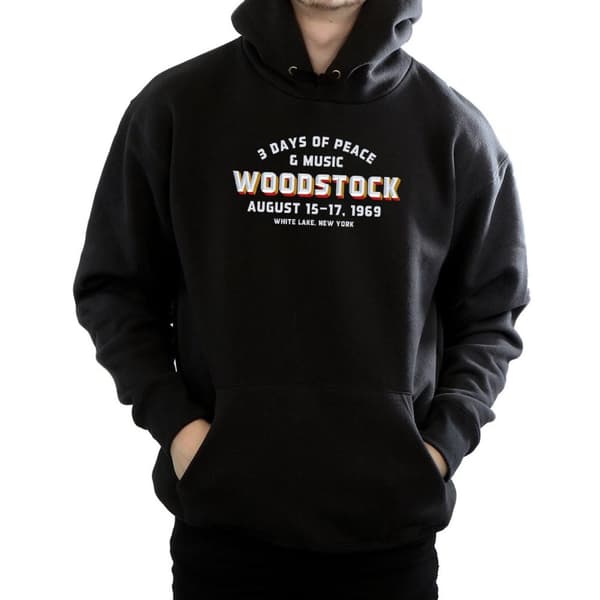 Woodstock Varsity 1969-hoodie för herrar