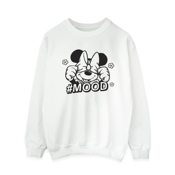 Disney Womens/Ladies Minnie Mouse Mood Sweatshirt