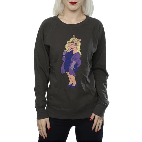 Disney Dam/Tjej Mupparna Klassisk Miss Piggy Sweatshirt