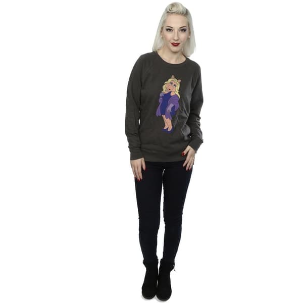 Disney Dam/Tjej Mupparna Klassisk Miss Piggy Sweatshirt