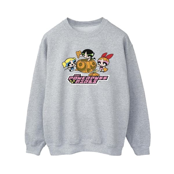 The Powerpuff Girls Dam/dam Girls Pumpkin Sweatshirt