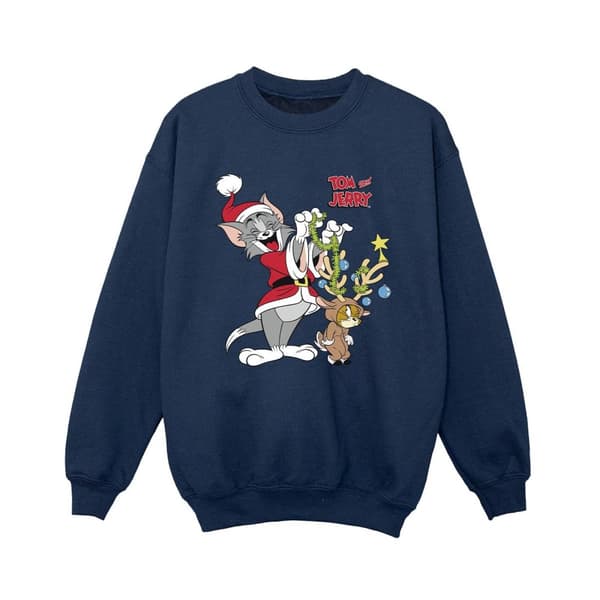 Tom & Jerry Sweatshirt med renar för pojkar