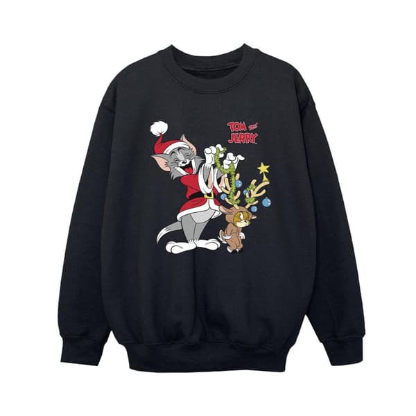 Tom & Jerry Sweatshirt med renar för pojkar