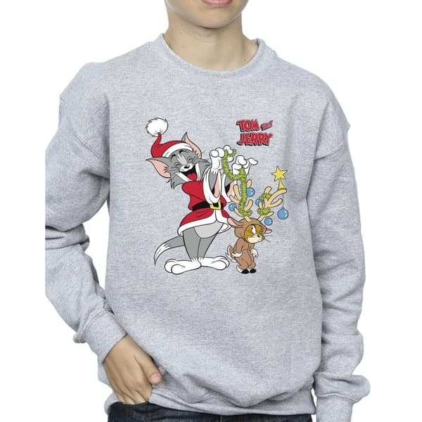 Tom & Jerry Sweatshirt med renar för pojkar