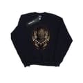 Miniatyrbild 1 av 5: Marvel Black Panther Gold Killmonger-tröja för flickor