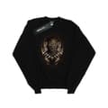 Miniatyrbild 1 av 5: Marvel Black Panther Gold Killmonger-tröja för flickor