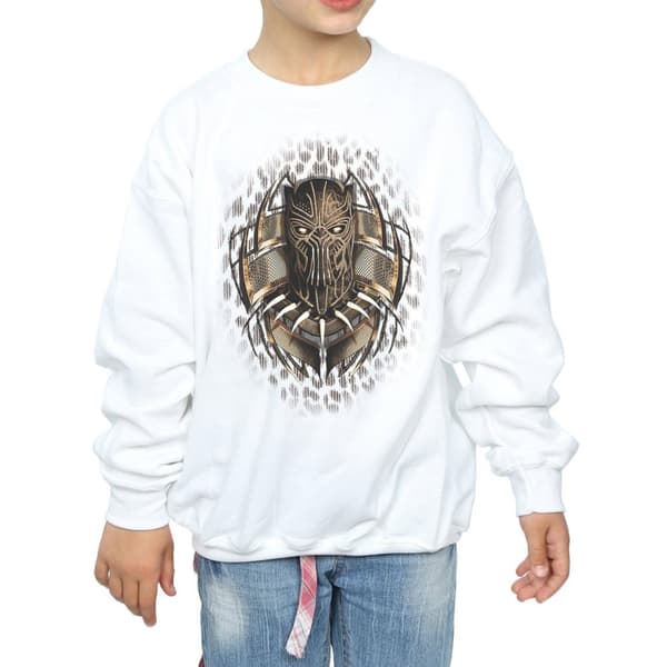 Marvel Black Panther Gold Killmonger-tröja för flickor