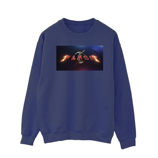 DC Comics Sweatshirt med The Flash-filmlogotyp för herrar