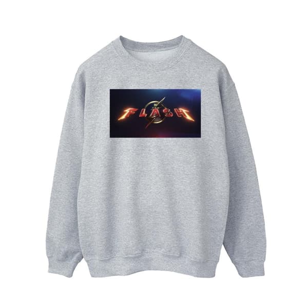 DC Comics Sweatshirt med The Flash-filmlogotyp för herrar