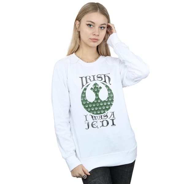Star Wars Irländsk sweatshirt - dam/dam I Was A Jedi