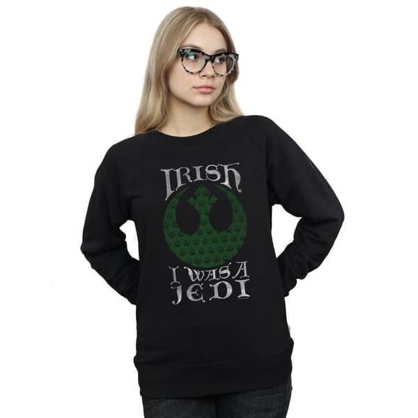Star Wars Irländsk sweatshirt - dam/dam I Was A Jedi