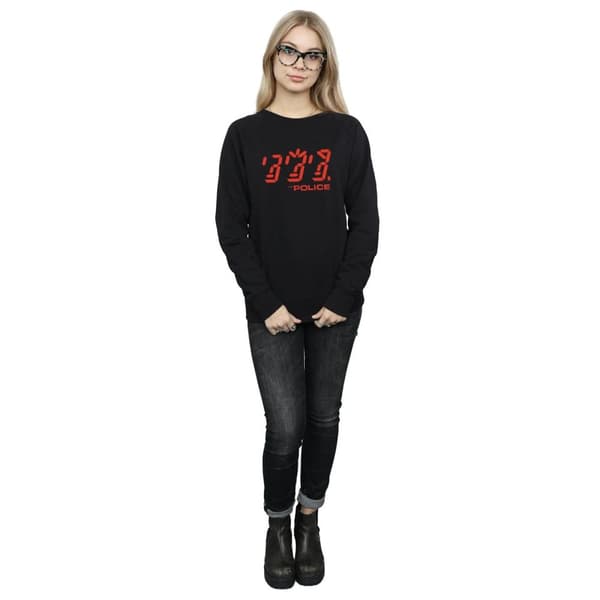 The Police Dam/Tjej Ghost Icon Sweatshirt