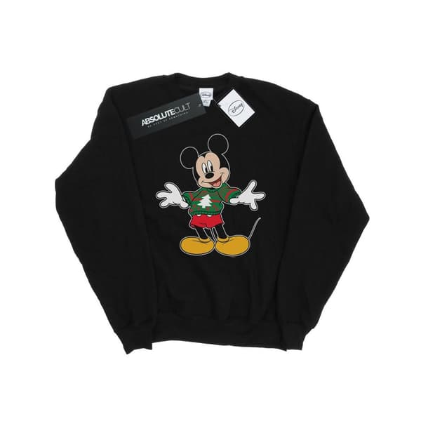 Disney Flickor Musse Pigg Jul Jumper Stroke Sweatshirt