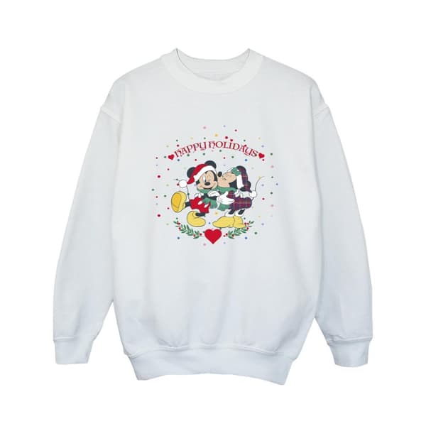 Disney Flickor Musse Pigg Musse Mimmi Jul Sweatshirt