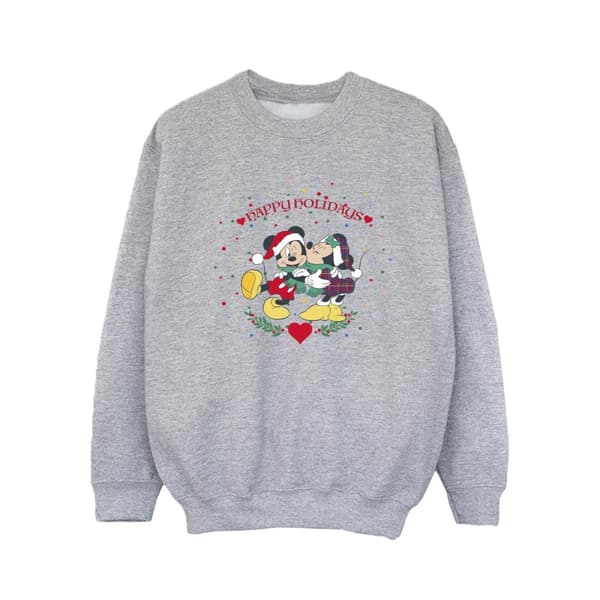 Disney Flickor Musse Pigg Musse Mimmi Jul Sweatshirt
