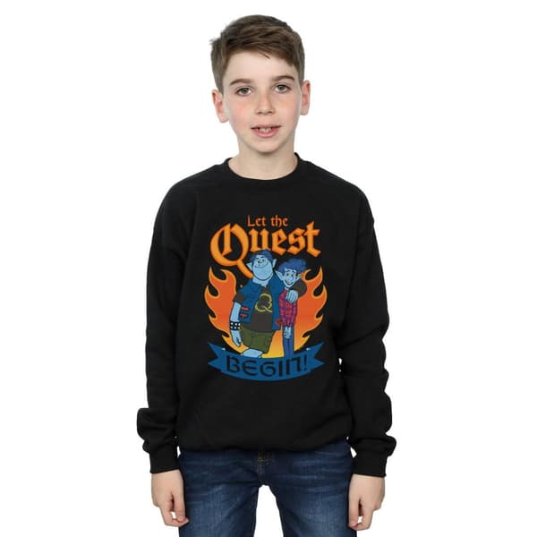 Disney Pojkar Onward Let The Quest Begin Sweatshirt