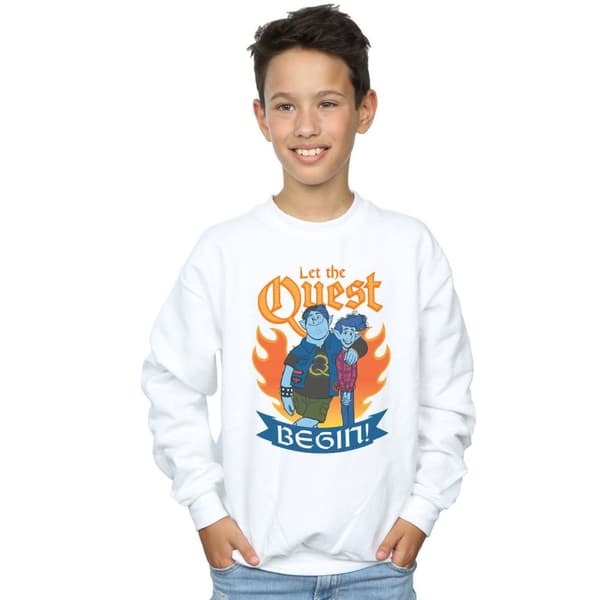 Disney Pojkar Onward Let The Quest Begin Sweatshirt