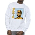 Miniatyrbild 3 av 4: Star Wars C3PO Line Art-tröja för herrar