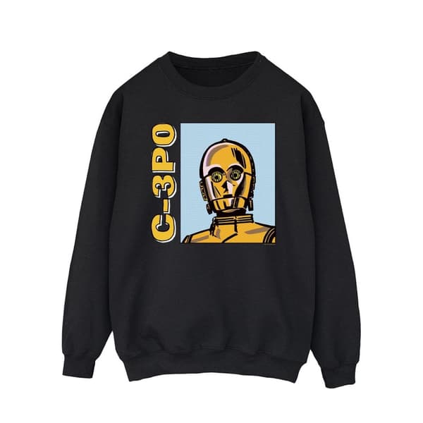 Star Wars C3PO Line Art-tröja för herrar