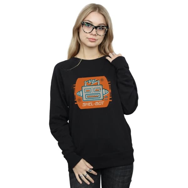 The Big Bang Theory Dam/Tjej Shel-Bot Icon Sweatshirt