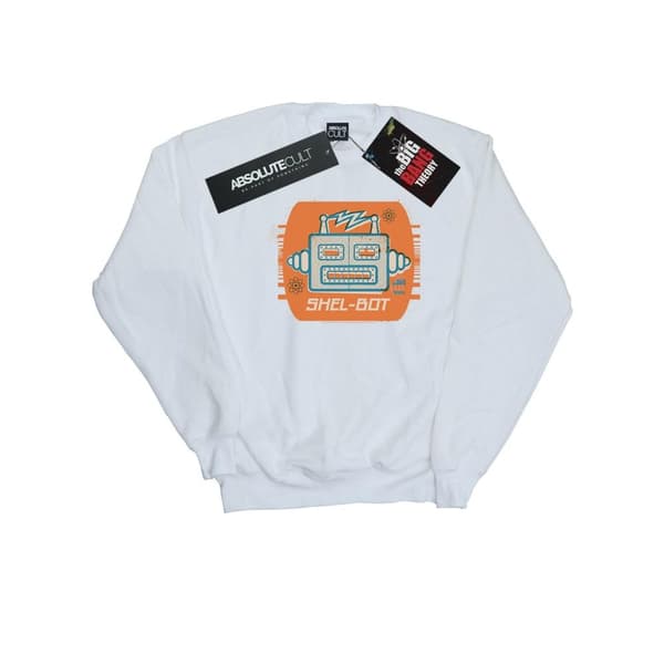 The Big Bang Theory Dam/Tjej Shel-Bot Icon Sweatshirt