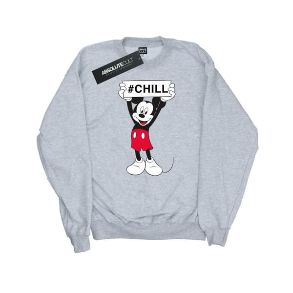 Disney Womens/Ladies Mickey Mouse Chill Sweatshirt