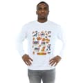 Miniatyrbillede 2 af 3: Tom And Jerry Mens Many Faces Sweatshirt