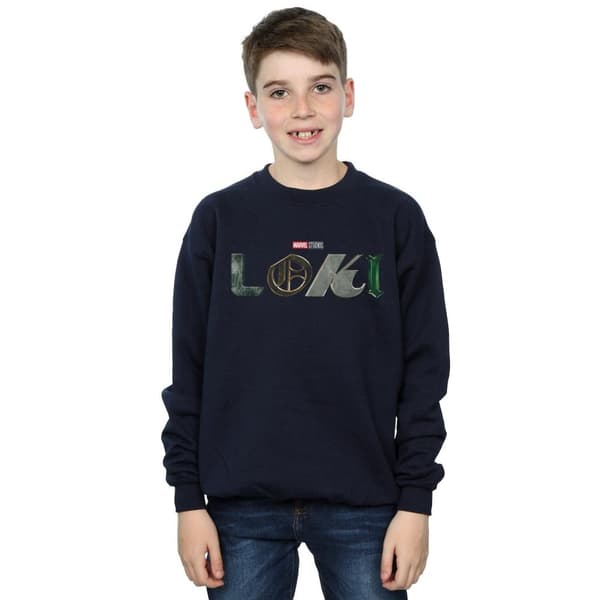 Marvel Boys Loki Logo Sweatshirt