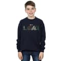 Miniatyrbild 2 av 3: Marvel Pojkar Loki Logo Sweatshirt