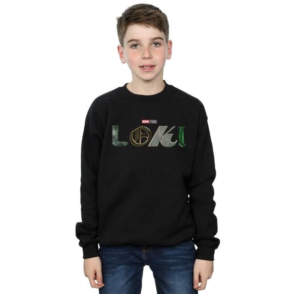 Marvel Boys Loki Logo Sweatshirt