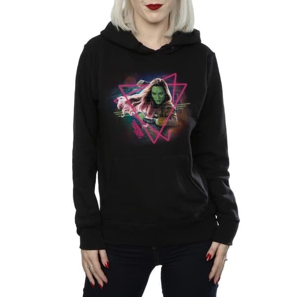 Marvel Guardians Of The Galaxy Neon Gamora Hoodie - dam/dam