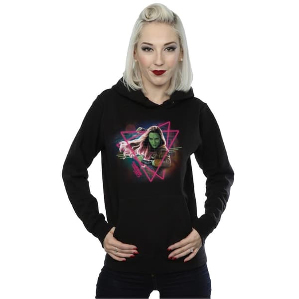 Marvel Guardians Of The Galaxy Neon Gamora Hoodie - dam/dam