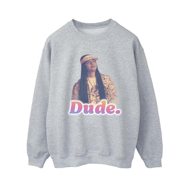 Netflix Womens/Ladies Stranger Things Argyle Dude Sweatshirt Sports Grey S