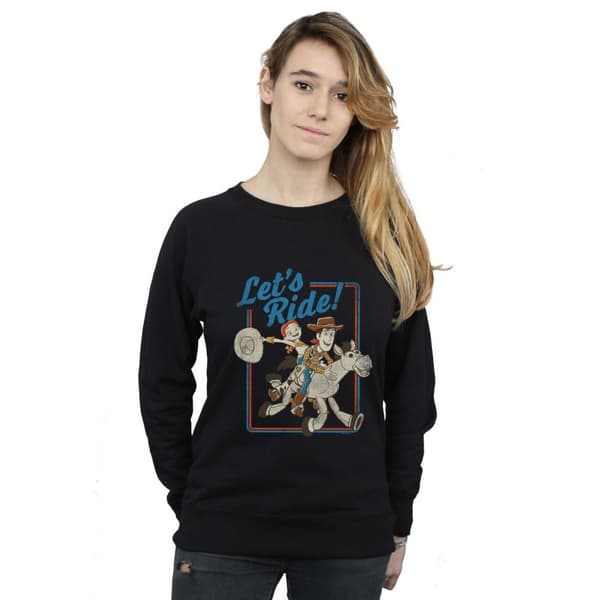 Disney Dam/kvinnor Toy Story 4 Let´s Ride Sweatshirt