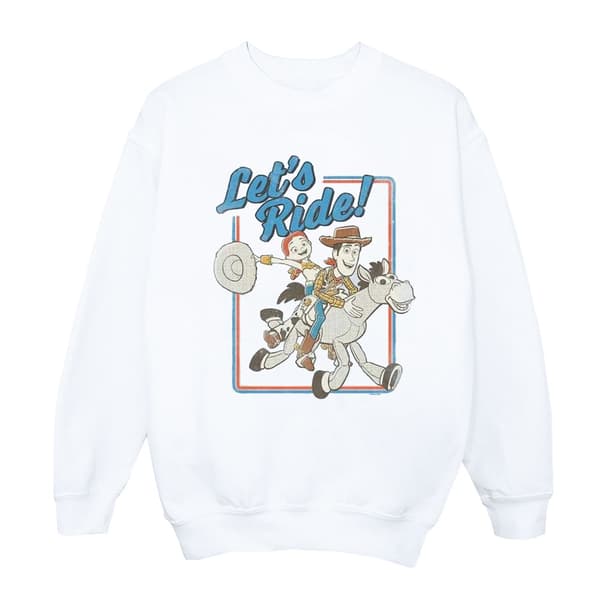 Disney Dam/kvinnor Toy Story 4 Let´s Ride Sweatshirt