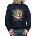 Miniatyrbillede 4 af 5: Tom And Jerry Mens Christmas Surprise Sweatshirt