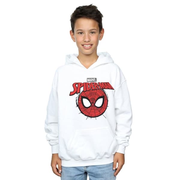 Marvel Pojkar Spider-Man Logo Head Sweatshirt