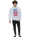 Miniatyrbillede 4 af 5: DC Comics Mens Justice League Movie Team Flag Sweatshirt
